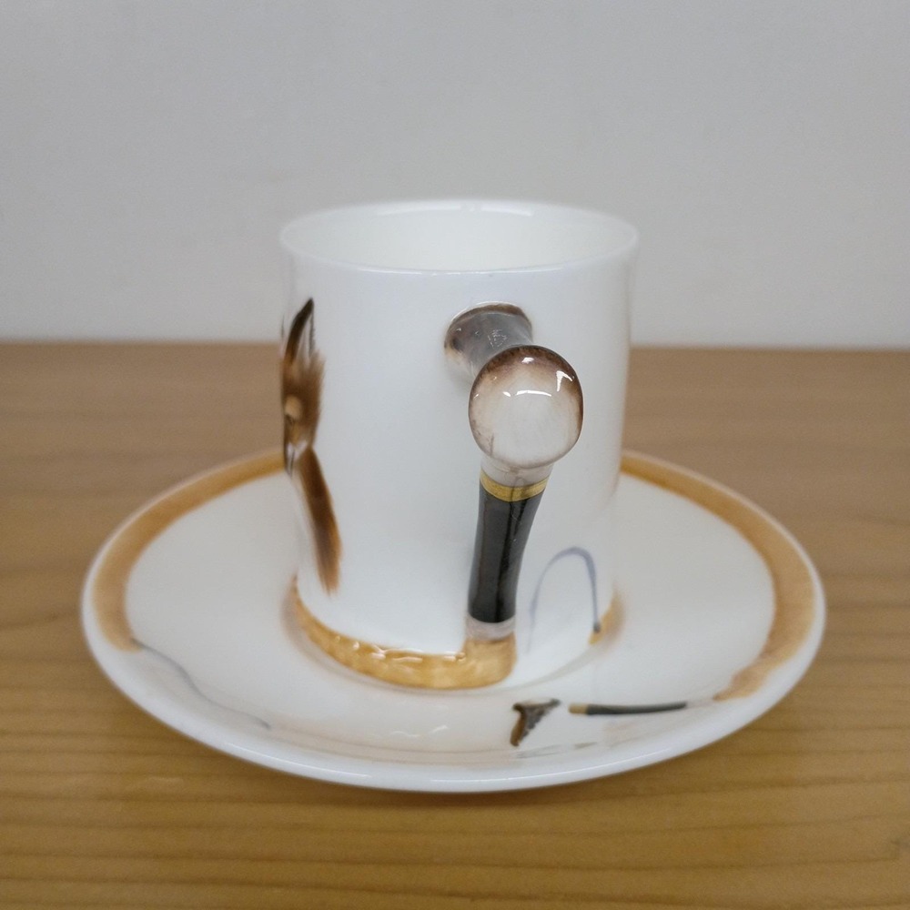 Royal Doulton Reynard the Fox Demitasse Cup and Saucer Cup B H4927 - Picture 3 of 11
